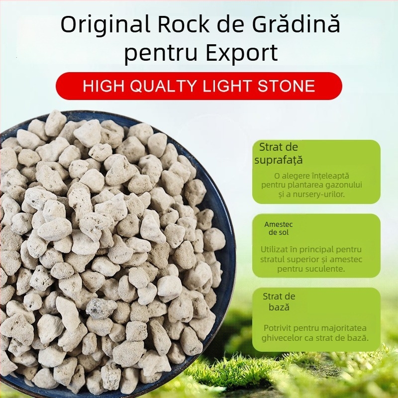 Ornamente decorative de grădină din piatră ușoară, pentru amestecarea solului și pavarea