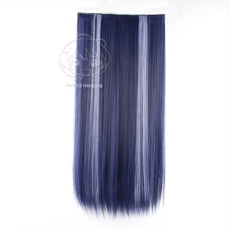 Perucă cosplay - Evidențieri, Fir rezistent la temperaturi înalte, Lungime scurtă (Vopsire cu temperatură înaltă nu este recomandată)