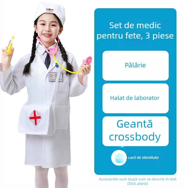 Costum de scenă pentru copii, stil coreean, unisex, poliester