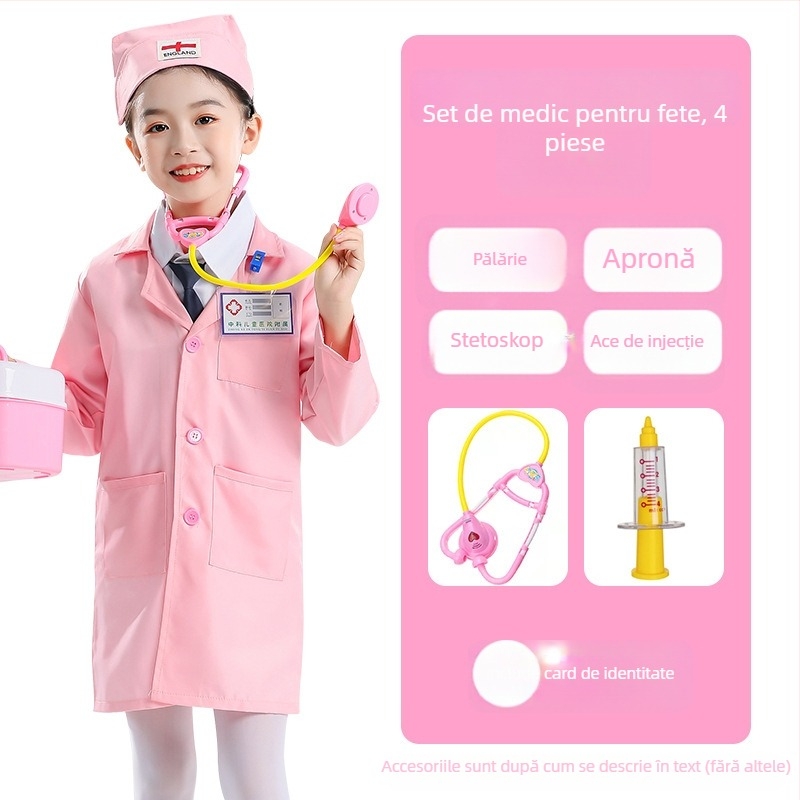 Costum de scenă pentru copii, stil coreean, unisex, poliester