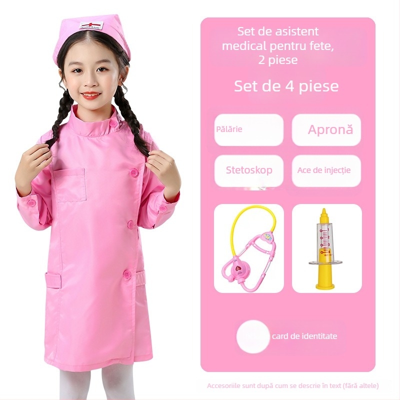 Costum de scenă pentru copii, stil coreean, unisex, poliester