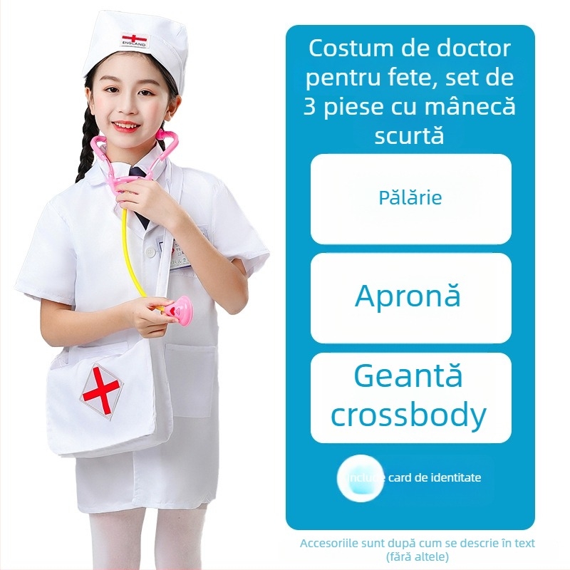 Costum de scenă pentru copii, stil coreean, unisex, poliester