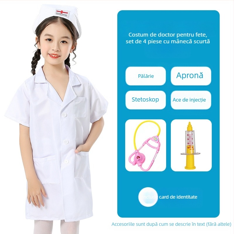 Costum de scenă pentru copii, stil coreean, unisex, poliester