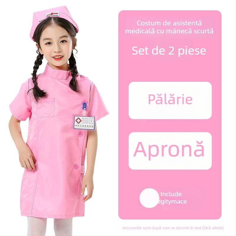 Costum de scenă pentru copii, stil coreean, unisex, poliester