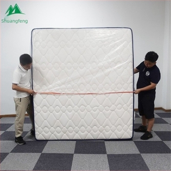 Sac protector pentru saltea din PE, transparent cu fermoar – proces Blown Film, imprimare logo, sarcină 50000, tip ambalaj