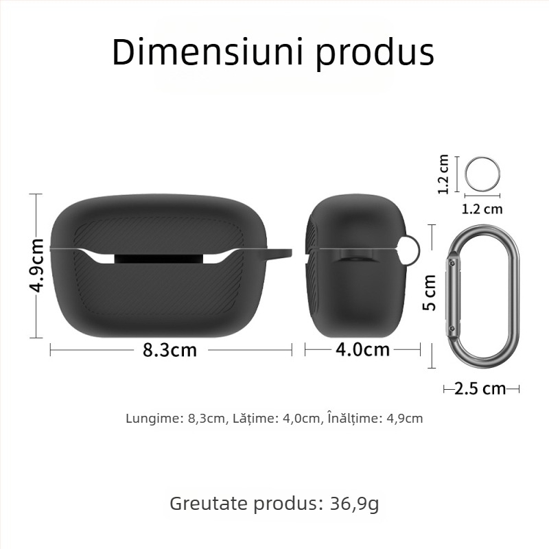 Husă protector din silicon pentru JBL Endurance Race 2 — anti-cadere, carcasă din silicon, turnare prin injecție, design portabil