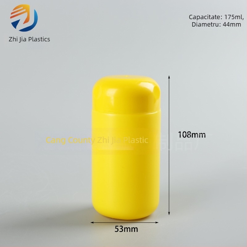 Cutie pentru praf din PE cu capac din plastic, ambalaj universal personalizabil