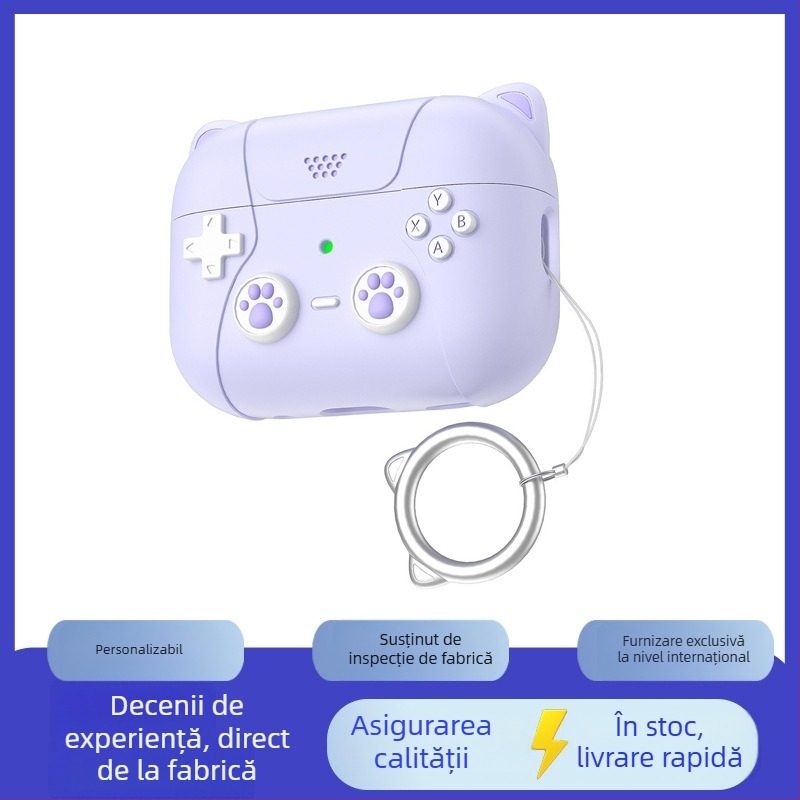 Carcasă AirPods Pro 2 – silicon, husă moale, universal, turnare prin injecție