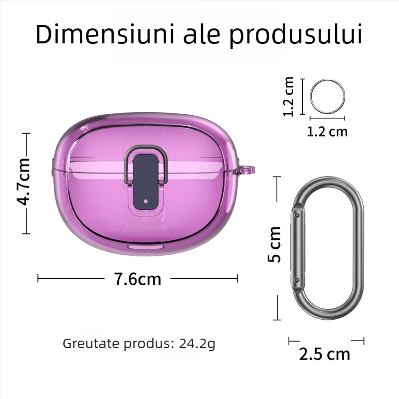 Carcasă PC dură pentru Bose Ultra Open Earbuds | Turnare prin injecție, portabilă și design personalizabil | compatibil cu modelul 27189