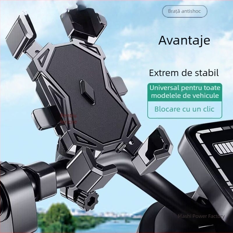 Suport pentru telefon auto din lemn, universal, scop general