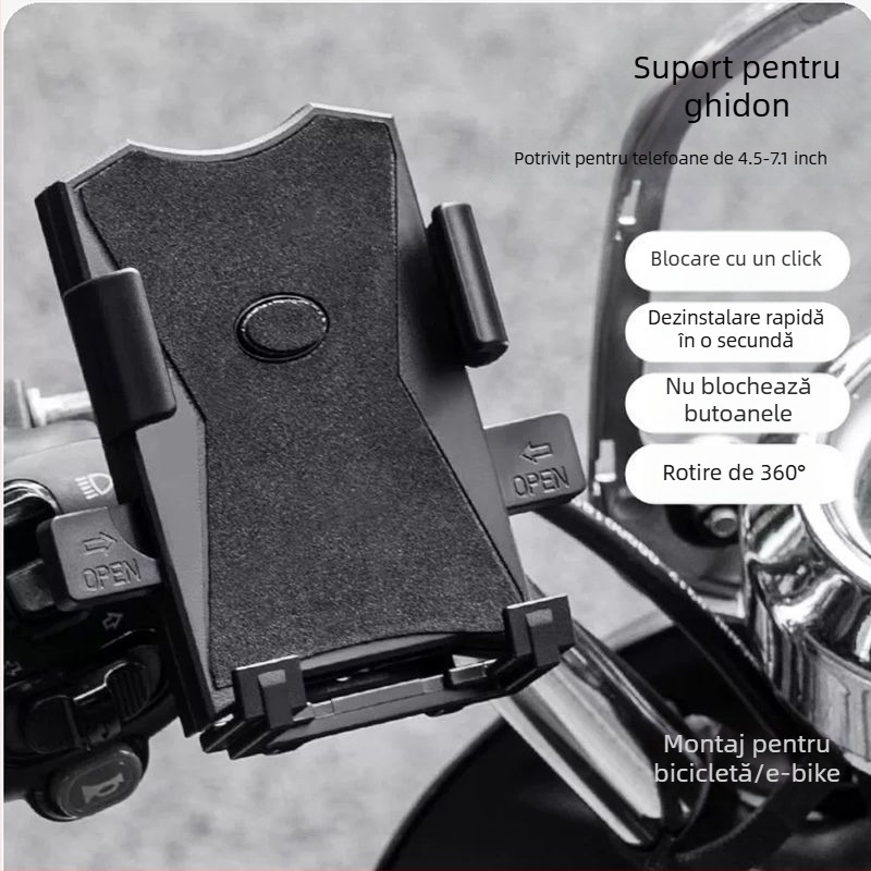 Suport pentru telefon auto din lemn, universal, scop general