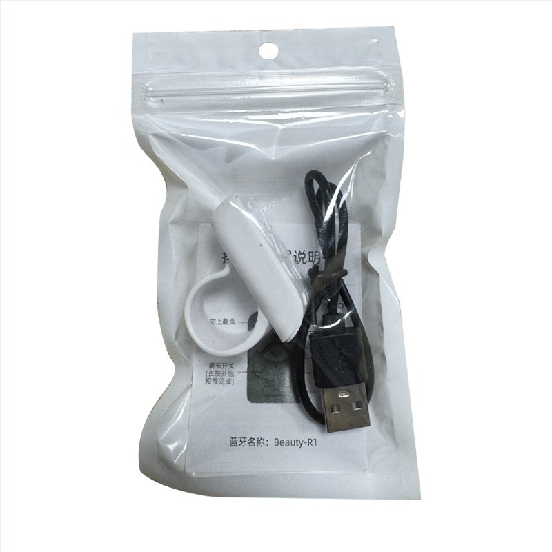 Inel Bluetooth telecomandă pentru tablete și telefoane, declanșator de cameră, instrument pentru selfie, derulare pagini, DY11, 200 mAh, USB-C, rază wireless 10–15 m, purtabil