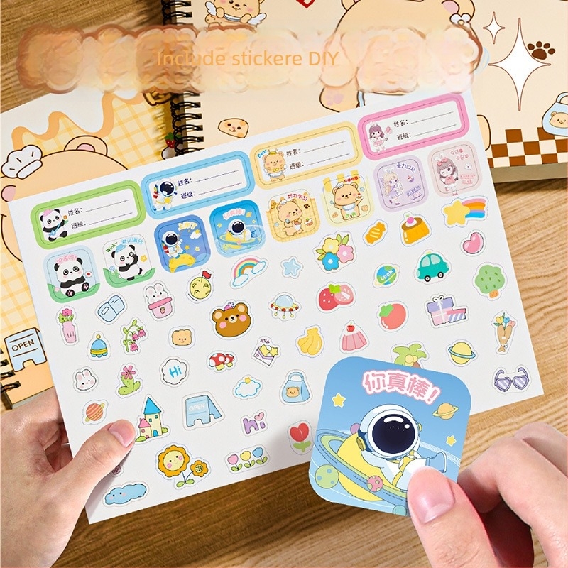 Carnet de desen cu spirală, hârtie groasă, rezistent la pătrunderea cernelei, 30 pagini