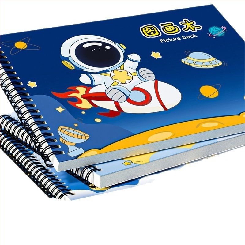 Carnet de desen cu spirală, hârtie groasă, rezistent la pătrunderea cernelei, 30 pagini