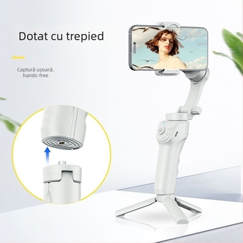 Stabilizator portabil pentru telefon cu trei axe, urmărire facială, Bluetooth, telecomandă, model M01