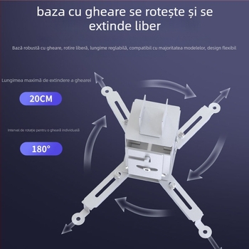 Suport universal pentru proiector pentru uz casnic — Multifuncțional, retractabil, fix, întărit, atârnat