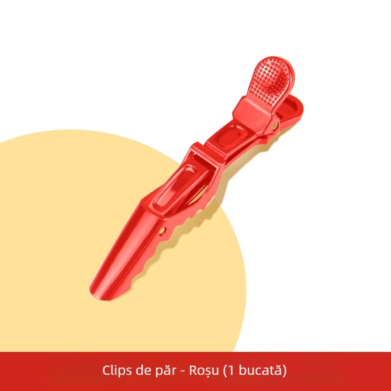 Clipuri de păr aligator, priză fără urme, clipsuri laterale pentru stilizare, clipsuri pentru breton stratificat, 6 buc.