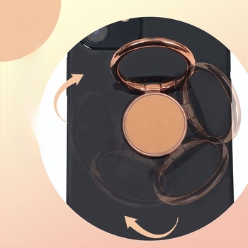 Suport pentru telefon cu inel, aliaj de zinc, HY9001, universal pentru telefoane