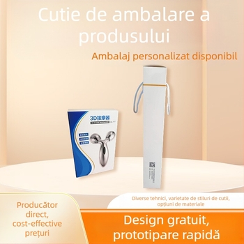 Ambalaj personalizat cu cutie colorată cu fereastră pentru produse digitale; cutie din carton; imprimare logo; hârtie 300–400 g/m²; imprimare color