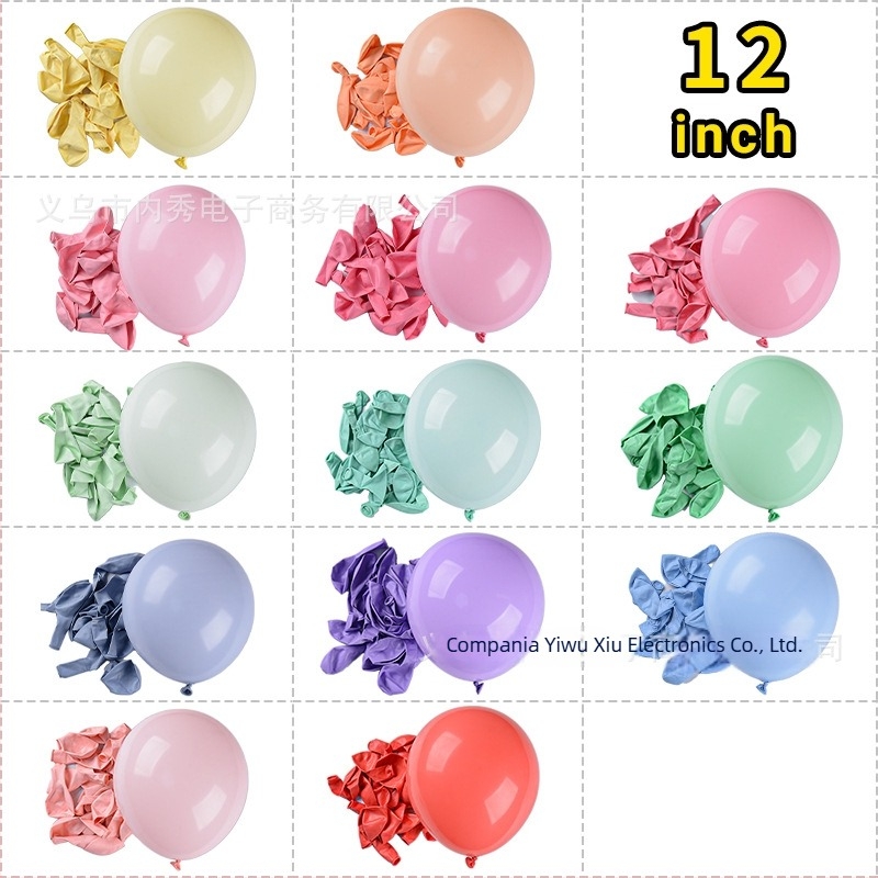 Pretty Balloons baloane din latex circulare pentru decorul arcului de nuntă