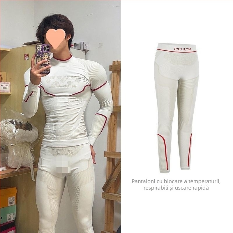 Tricou uscat rapid, cald, cu funcție de blocare a temperaturii (Primăvara, Unisex)