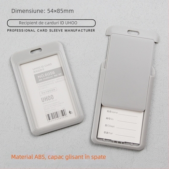 Suport retractabil pentru card de identificare pentru medici și asistente, clips pentru badge, din plastic, imprimare logo, personalizare