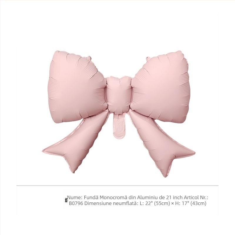 Balon roz cu funda din folie de aluminiu, 38 inch, decor pentru ziua de naștere și primul său an