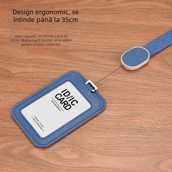 Set de sleeve de card din piele pentru angajați, cu design modern minimalist și licențiere privat-label.