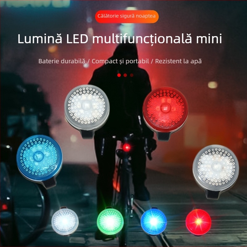 Lumină LED pentru roata bicicletei de munte, construcție din sârmă de oțel, decor pentru roată, marca Fujizhe, etichetă privată licențiată