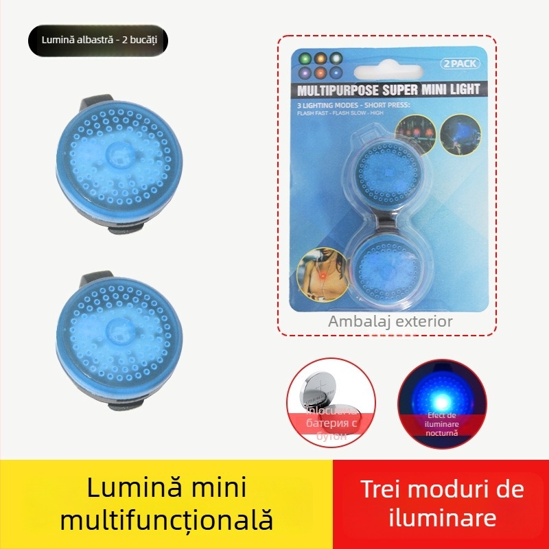 Lumină LED pentru roata bicicletei de munte, construcție din sârmă de oțel, decor pentru roată, marca Fujizhe, etichetă privată licențiată