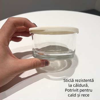 Cutie PET pentru păstrarea alimentelor, cu funcție de drenaj