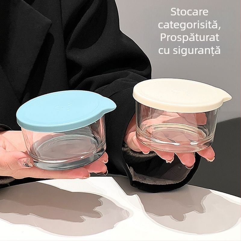 Cutie PET pentru păstrarea alimentelor, cu funcție de drenaj