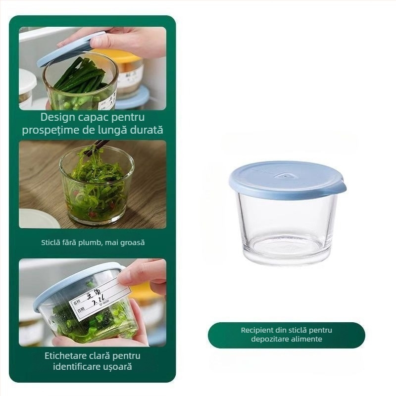 Cutie PET pentru păstrarea alimentelor, cu funcție de drenaj