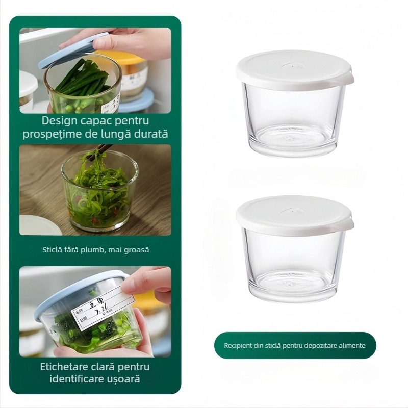 Cutie PET pentru păstrarea alimentelor, cu funcție de drenaj