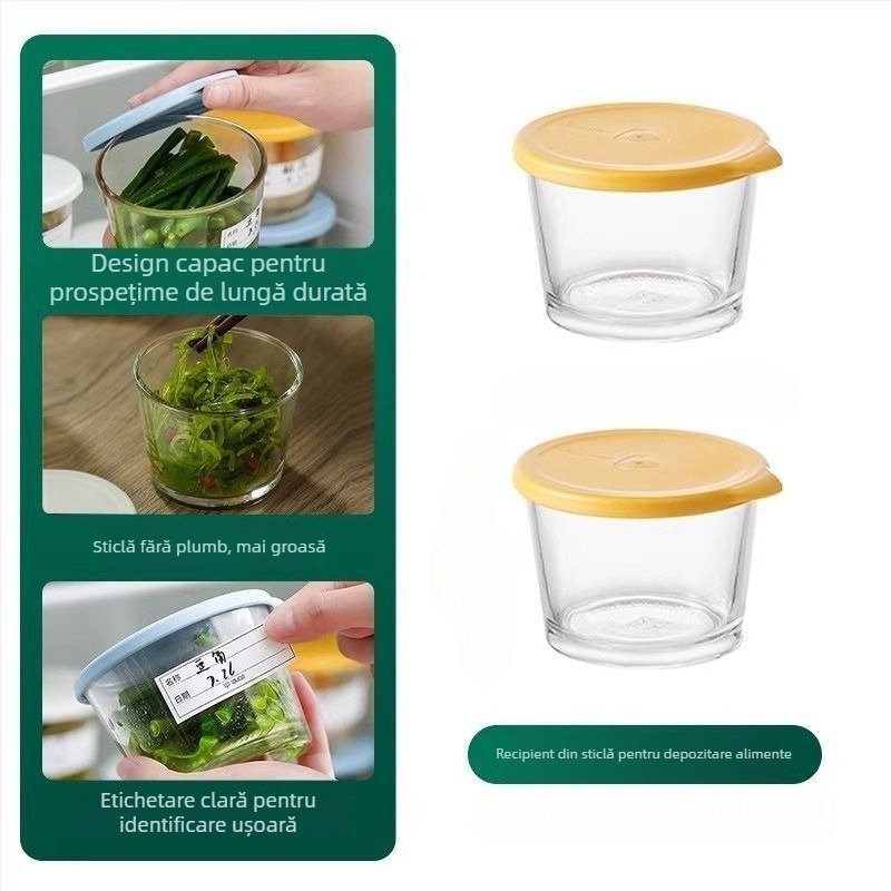 Cutie PET pentru păstrarea alimentelor, cu funcție de drenaj