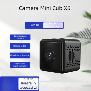 Cameră inteligentă Wi-Fi X1, video 1080p, vedere nocturnă, lentilă 3.6mm, stocare în cloud, control prin aplicație mobilă