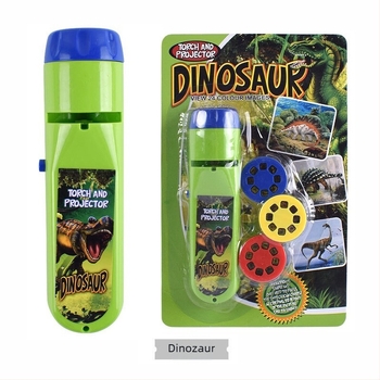 Proiector de jucărie pentru copii cu slide-uri cu animale - Jucărie educativă interactivă (ABS) pentru 4-6 ani