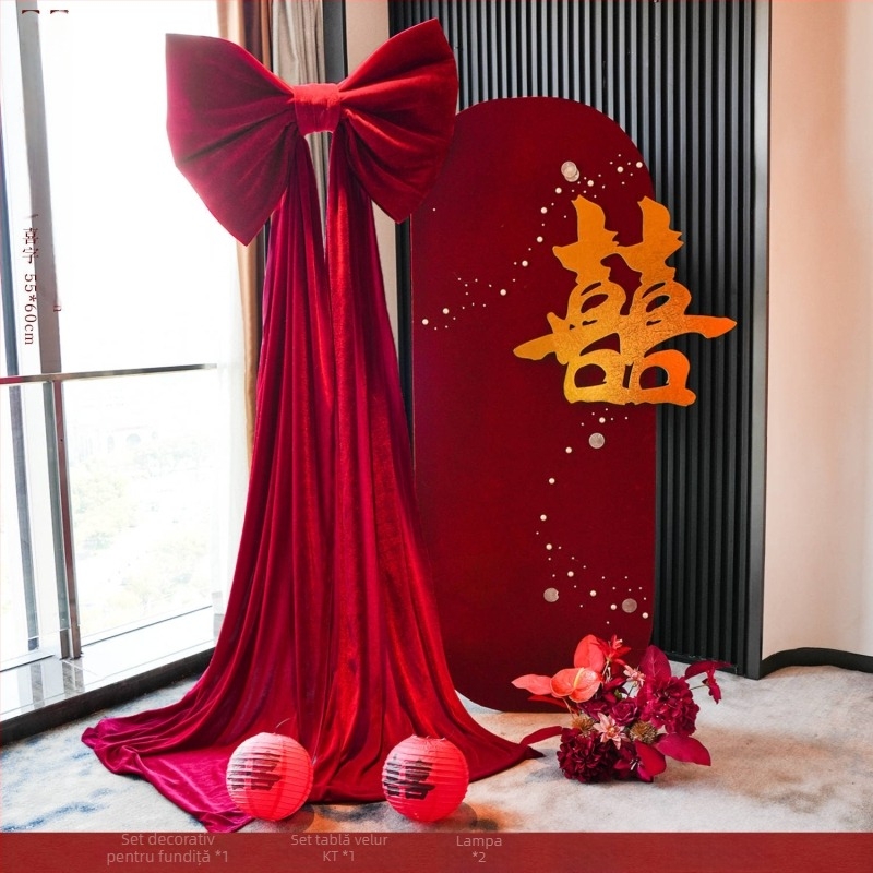 Set decorare spațiu pentru nuntă, stil festiv, fundal pentru living și dormitor, accesorii foto pentru nuntă și logodnă