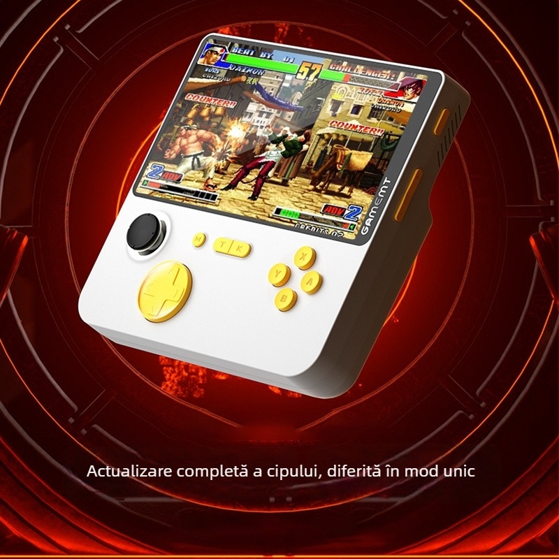 Consolă portabilă de jocuri, model E5, pentru doi jucători, wireless, OTG, baterie externă de 22W