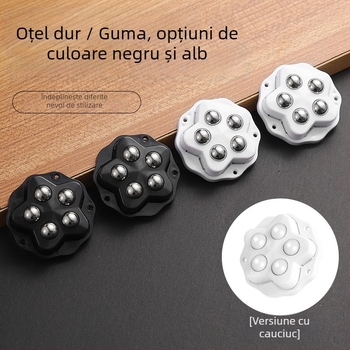 Rotițe adezive pentru mobilier – roți universale pentru mese de cafea și alte piese de mobilier, montaj fără găuri, brand Dezhiding