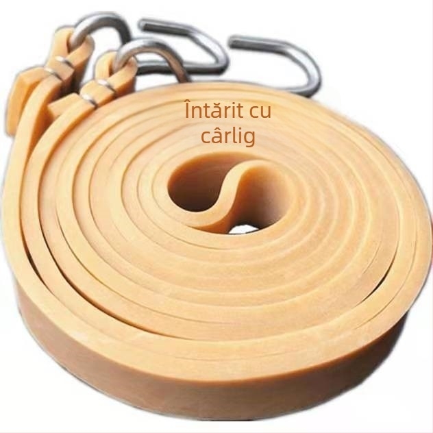 Șnur elastic pentru motocicletă cu cârlig dublu și clemă mare întărită pentru suportul de pe coada bicicletei electrice