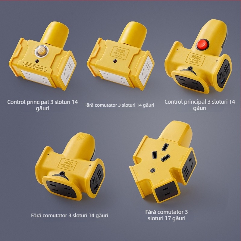 Priză de distribuție industrială, protecție împotriva exploziilor și lampă indicator, CCC certificată.