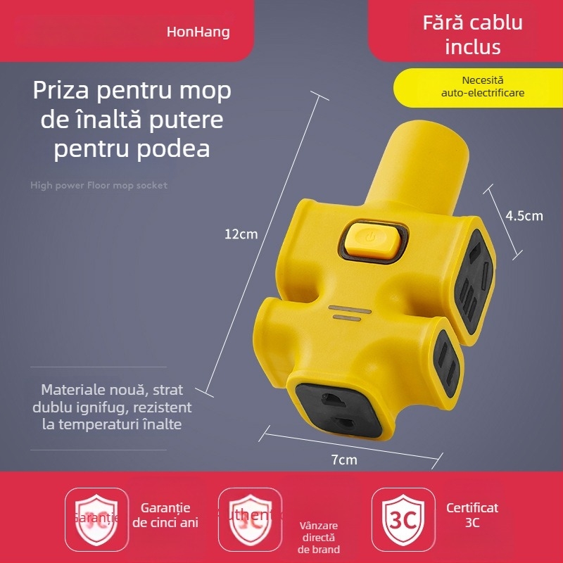 Priză de distribuție industrială, protecție împotriva exploziilor și lampă indicator, CCC certificată.