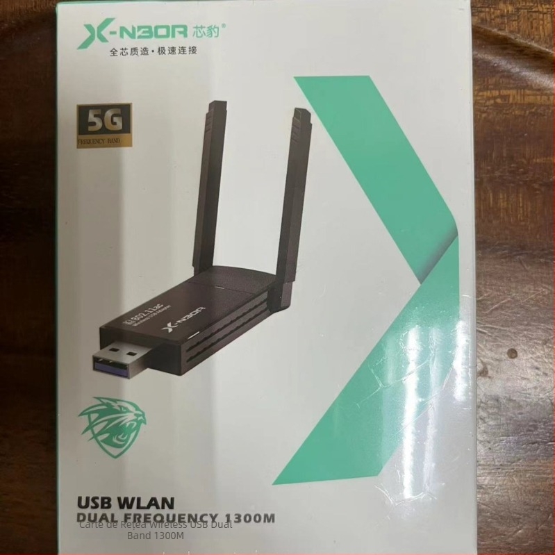 Carte USB de rețea wireless 1200Mbps, fără driver, dual-band 2,4/5GHz, adaptor gigabit pentru desktop și notebook
