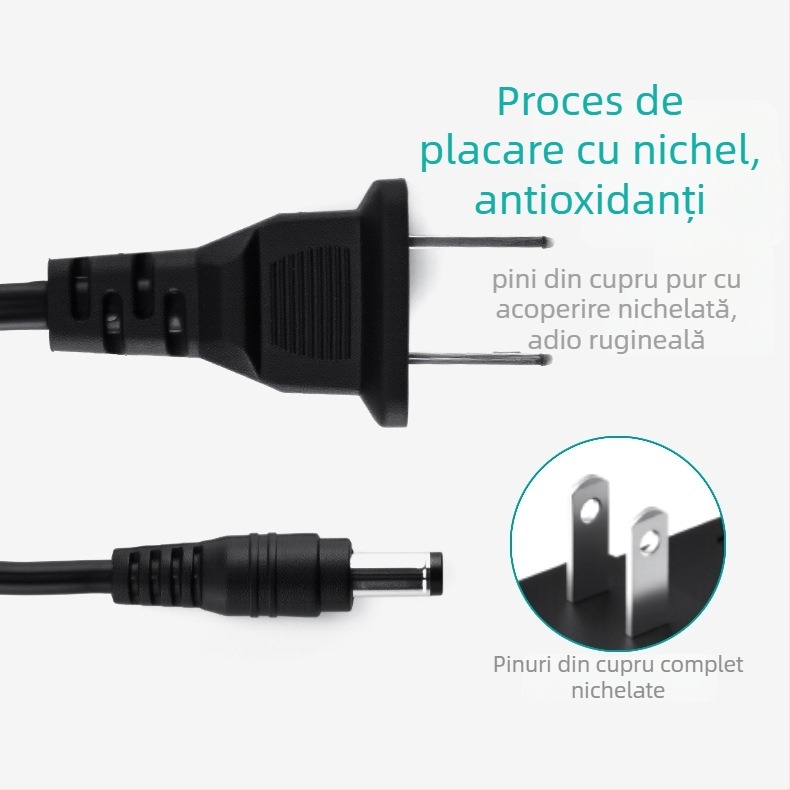 Adaptor de alimentare DC 12V5A, 24V4A pentru PC All-in-One, proiector și iluminare pentru fotografie