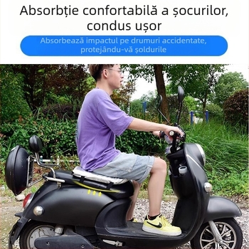 Husă pentru pernă de șezut Kepu pentru vehicule electrice și motociclete – toate sezoanele, fără umplutură