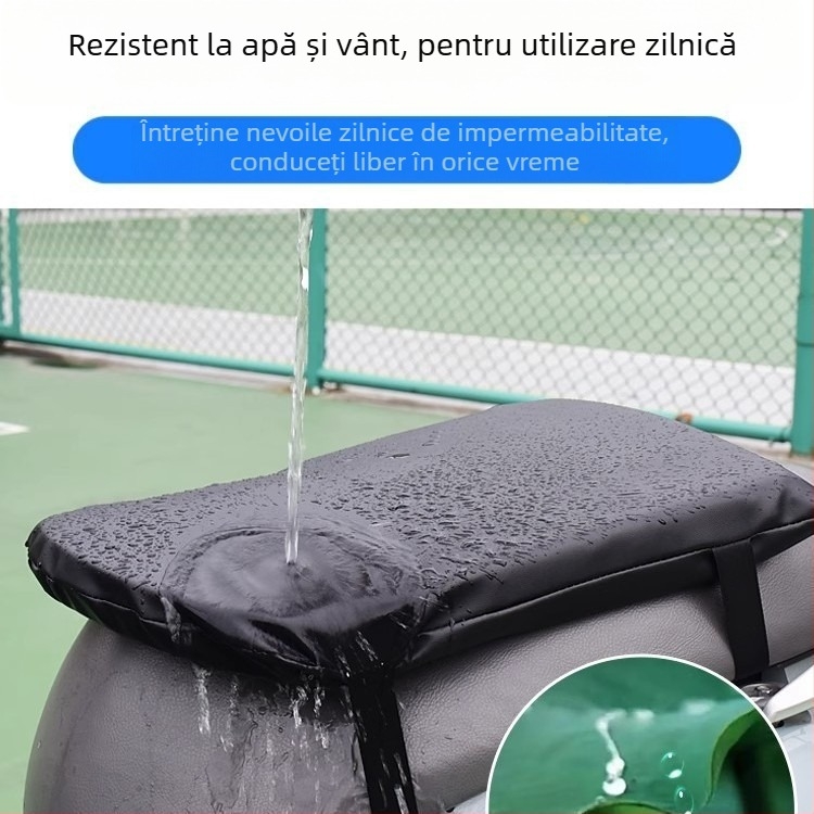 Husă pentru pernă de șezut Kepu pentru vehicule electrice și motociclete – toate sezoanele, fără umplutură