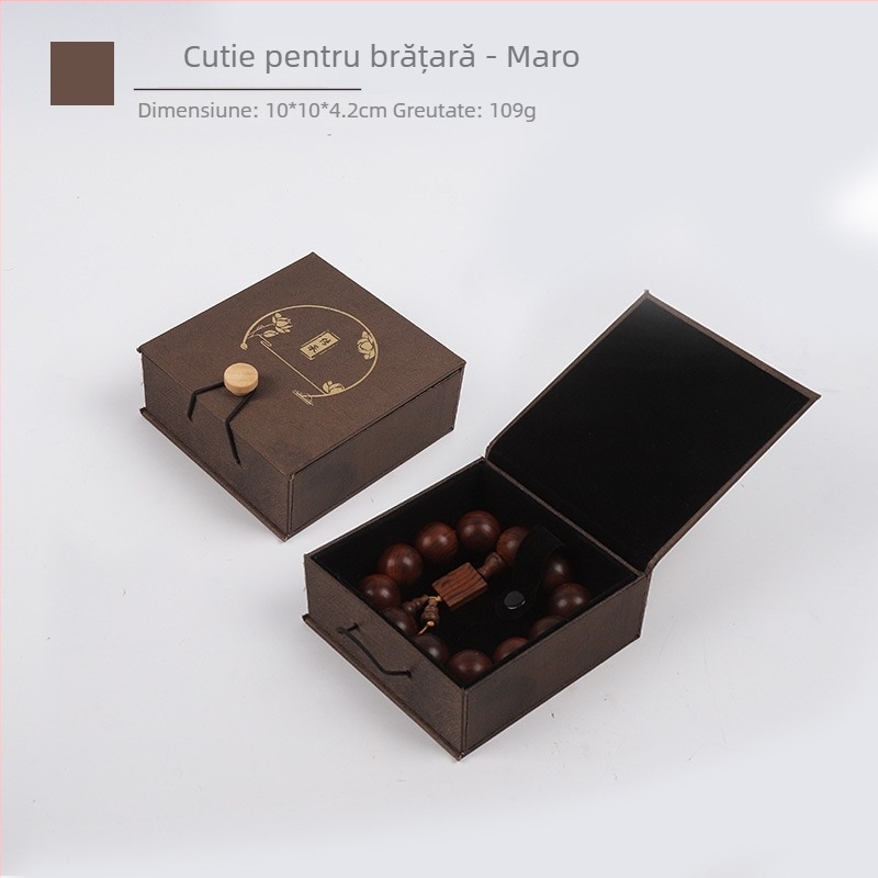 Cutie pentru brățări și pandante – stil moștenire în design, ambalaj din materiale compozite