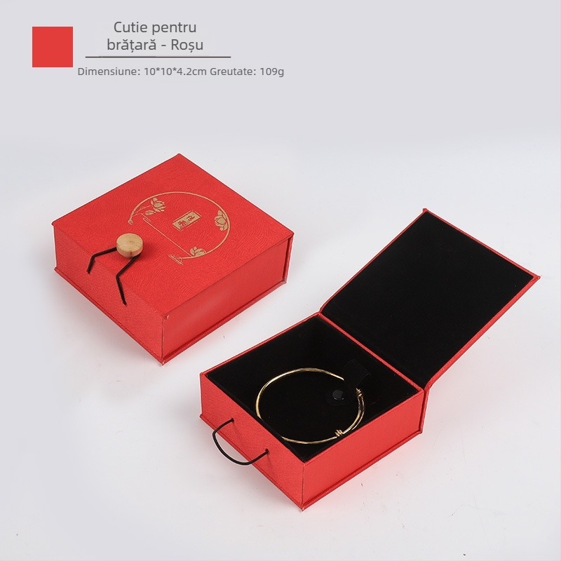 Cutie pentru brățări și pandante – stil moștenire în design, ambalaj din materiale compozite