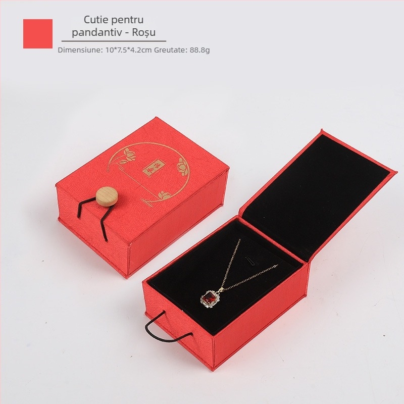 Cutie pentru brățări și pandante – stil moștenire în design, ambalaj din materiale compozite